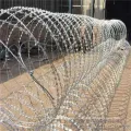 Galvanized barbed wire mesh stainless steel  barb fence for protection